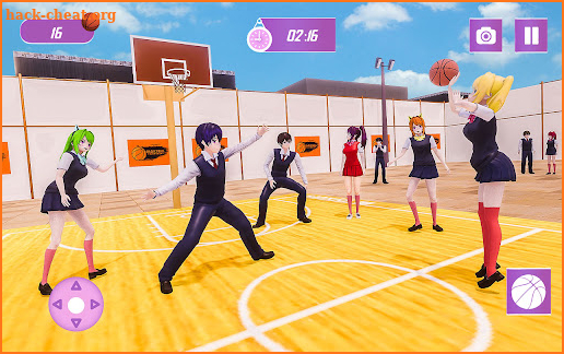 Anime School Girl Life Sim 3D screenshot