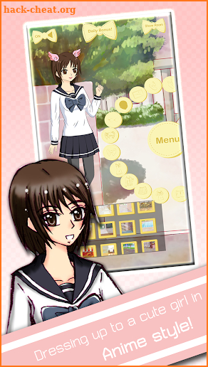 Anime School Girls Dress Up Games screenshot