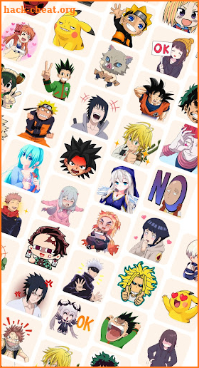 Anime Stickers for Whatsapp screenshot