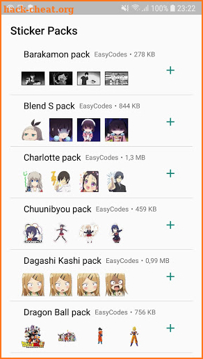 Anime stickers for WhatsApp - WAStickerApps screenshot