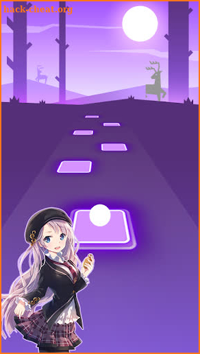 Anime Tiles Hop - Piano Music screenshot