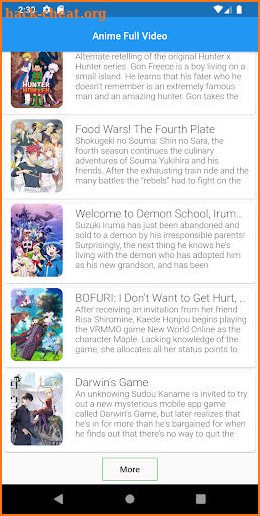 Anime Toon screenshot
