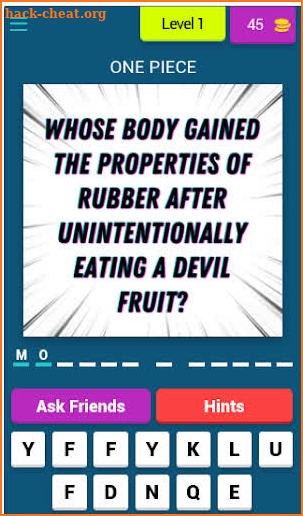 Anime Trivia Quiz screenshot