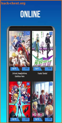 Anime tv online screenshot