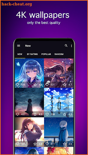 Anime Wallpapers 4K (Otaku) screenshot
