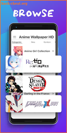 Anime Wallpapers & HD Backgrounds screenshot