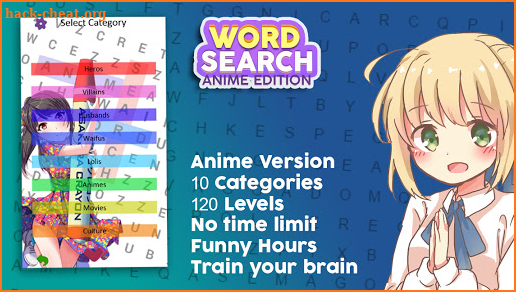 Anime Word Search screenshot