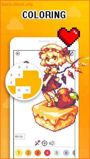 Anime x Manga - Color by Number screenshot