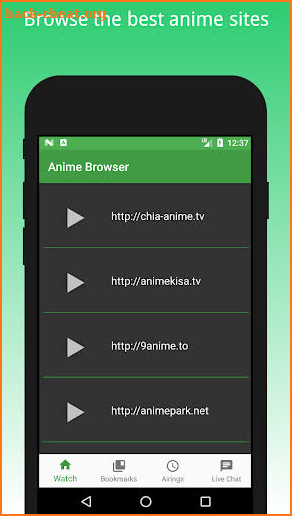 AnimeBrowser - watch anime screenshot