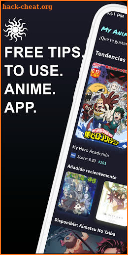Animeflix App tips screenshot