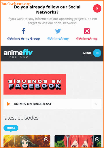Animeflv screenshot