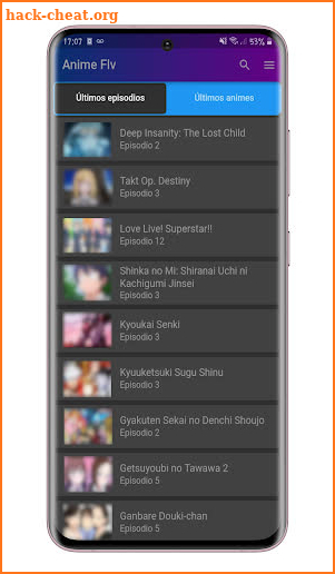 Animeflv App screenshot
