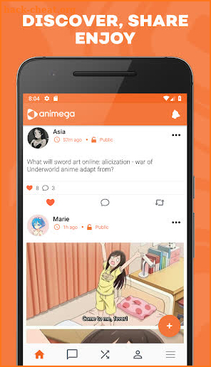 Animega - Social Media & Chats for Otakus screenshot