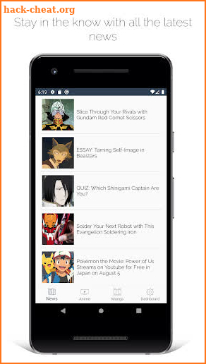 AnimeHub - An Anime Fan Haven screenshot