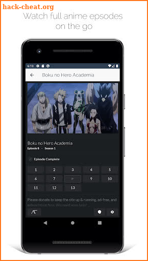 AnimeHub - An Anime Fan Haven screenshot