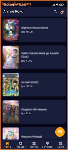 AnimeRaku Anime Online screenshot