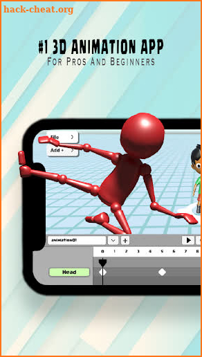 AnimeTok 3D - animation maker for animator screenshot