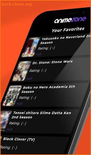 AnimeZone HD Movies, Anime screenshot