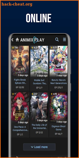 Animixplay screenshot