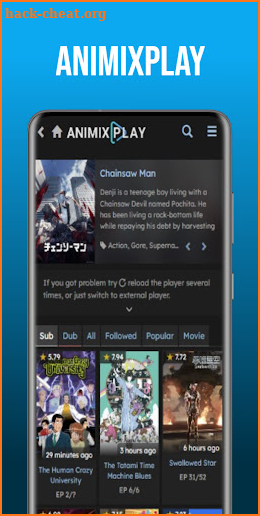 animixPlay screenshot