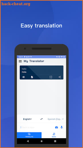 Ánimo Translate - picture and voice translator screenshot