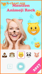 Animoji for phone X +Live Emoji Face Swap Emoticon screenshot