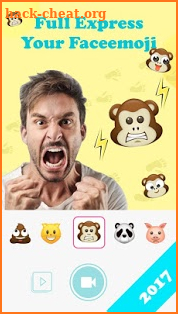 Animoji for phone X +Live Emoji Face Swap Emoticon screenshot