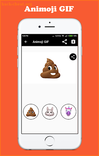 Animoji GIF screenshot