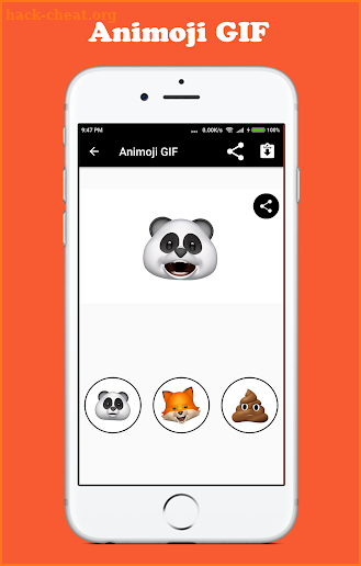 Animoji GIF screenshot