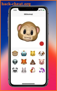 ANIMOJI IPhONiX emoji Face live screenshot
