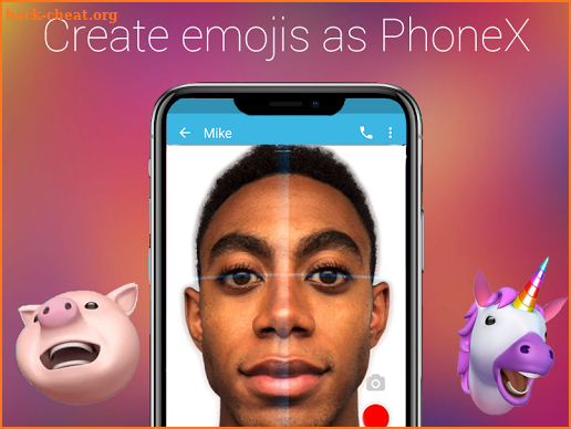 Animojis for Android - PHONEX 3D Emojis 🐼🐵 screenshot