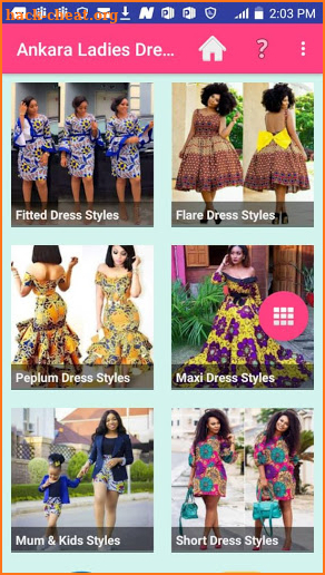 ANKARA LADIES DRESS STYLES 2019 screenshot