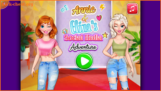 Annie and Elizas social media adventure screenshot