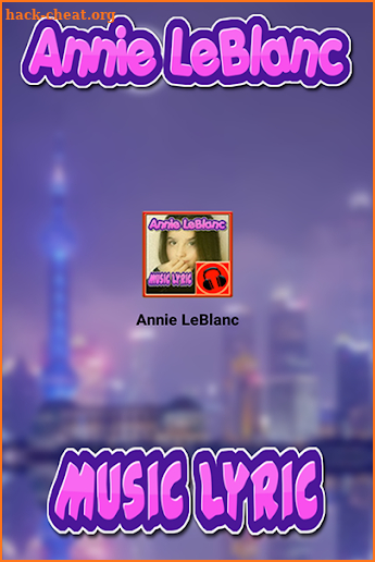 ANNIE LEBLANC MUSIC AND LYRIC screenshot