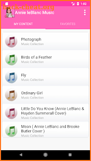 Annie Leblanc Songs screenshot