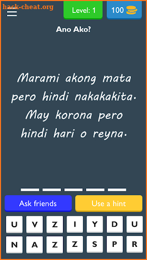 💡 Ano Ako? - Tagalog Riddles & Trivia screenshot