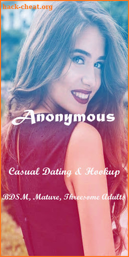 Anonymous: Adult Fling & Hookup App For Pure Meet screenshot