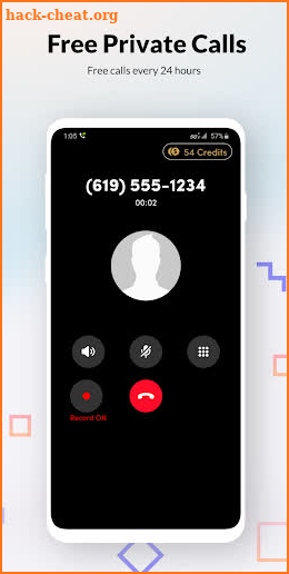 Anonymous Calling: Free private calling screenshot