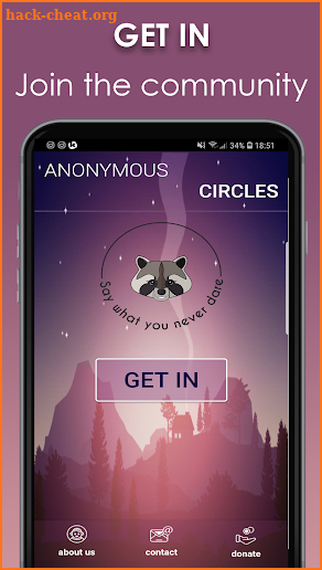 Anonymous Circles © Real-Time Forum Threads screenshot