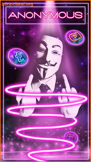 Anonymous, Hacker, Mask Themes & Wallpapers screenshot