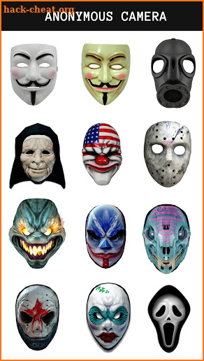 Anonymous Mask Camera screenshot