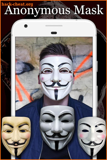 Anonymous Mask Photo Editor Free screenshot