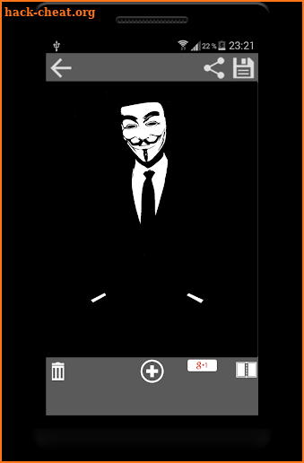 Anonymous Mask Photo Maker Cam screenshot