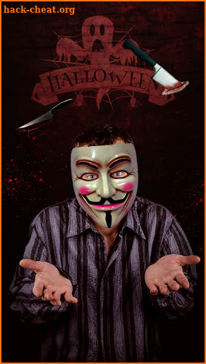 Anonymous Mask Stickers & Horror Stickers screenshot