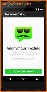 Anonymous Texting screenshot