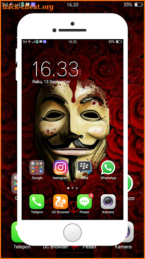 Anonymous Wallpaper screenshot