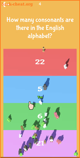 another trivia game screenshot