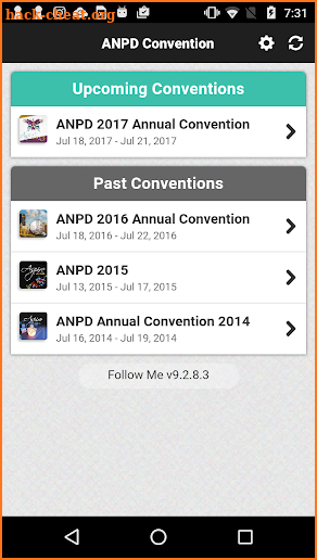 ANPD Convention screenshot