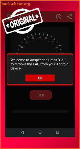 Anspeeder, lag remover and game booster screenshot