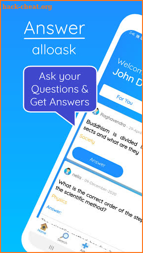 Answer - Ask Questions, Answers, Doubts, Q&A app screenshot
